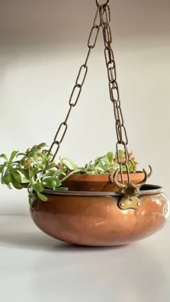 CACHE-POT Suspendu Vintage