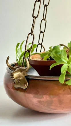 CACHE-POT Suspendu Vintage
