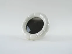 Cadre en porcelaine décoratif, design italien, années 1970, production : Italie