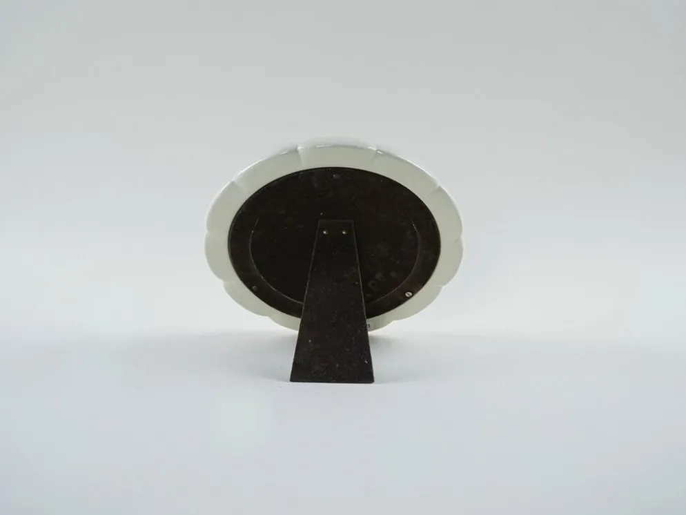 Cadre en porcelaine décoratif, design italien, années 1970, production : Italie