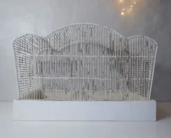 cage à oiseau vintage