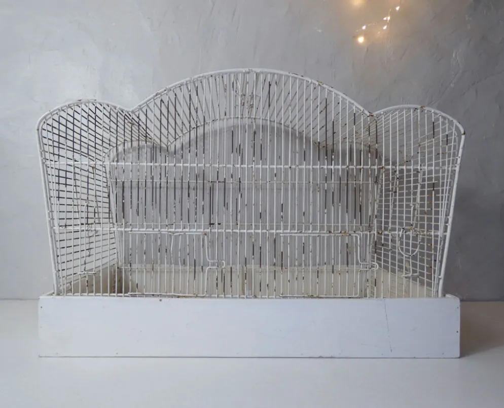 cage à oiseau vintage