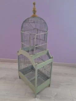 Cage à oiseaux ancienne