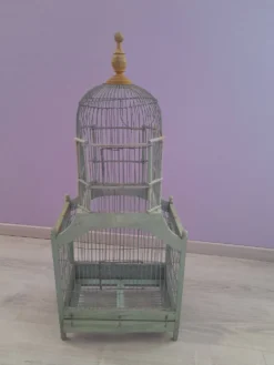 Cage à oiseaux ancienne