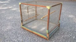 Cage à oiseaux ancienne