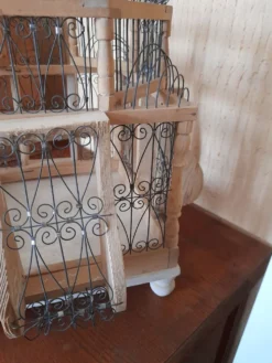 Cage à oiseaux ancienne