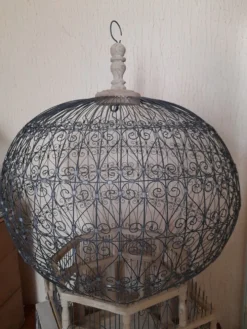 Cage à oiseaux ancienne