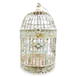 Cage à oiseaux classique en métal