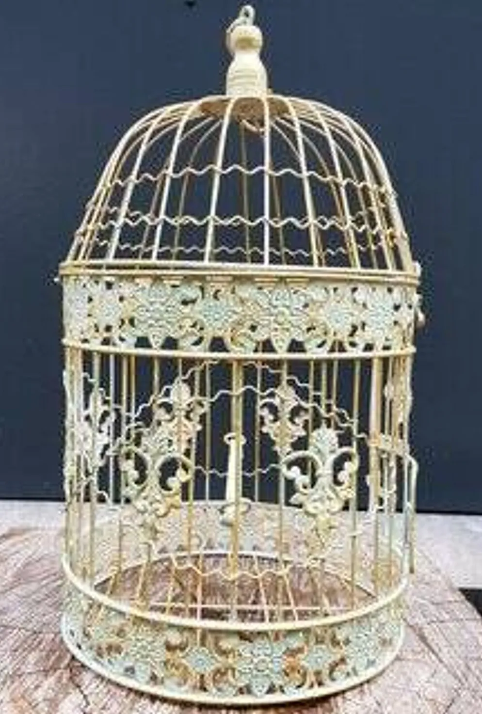 Cage à oiseaux classique en métal