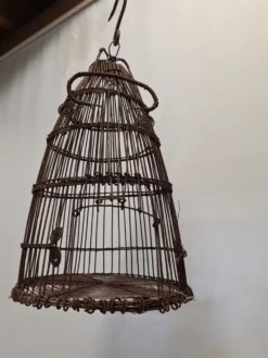 Cage à oiseaux en fer