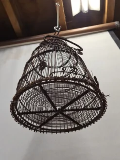 Cage à oiseaux en fer