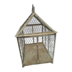 Cage à oiseaux en fer
