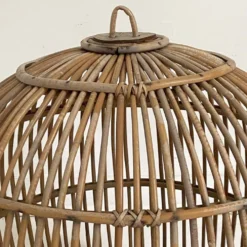 Cage à oiseaux en rotin, 1960