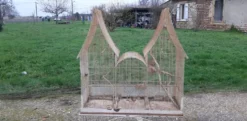 Cage à oiseaux fer 1900