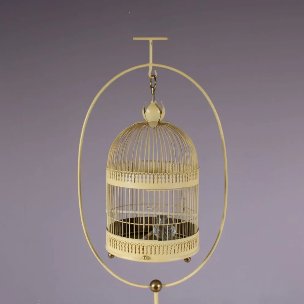 Cage à oiseaux, France années 1950