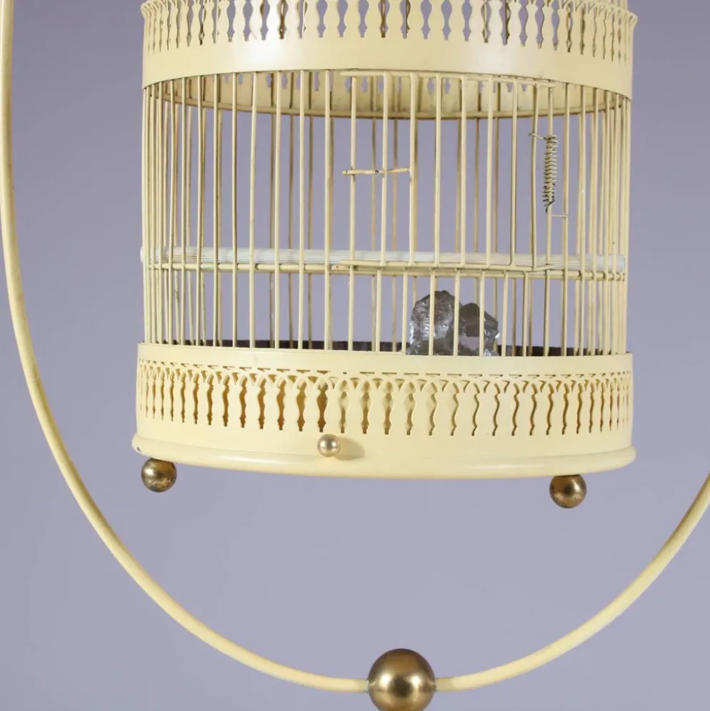 Cage à oiseaux, France années 1950