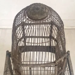 Cage à oiseaux vintage 1900's