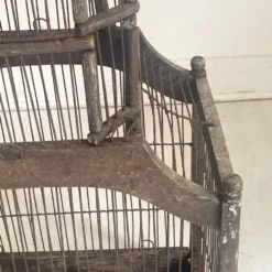 Cage à oiseaux vintage 1900's