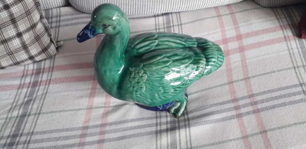 Canard vintage en céramique