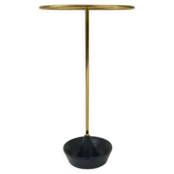 Carl Auböck Porte-Parapluie en Laiton et Fonte du Milieu du Siècle, Autriche, Années 1950