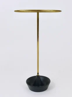 Carl Auböck Porte-Parapluie en Laiton et Fonte du Milieu du Siècle, Autriche, Années 1950