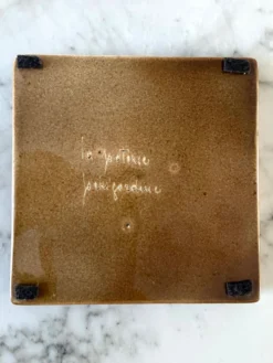 Carreau décoratif céramique 1950/1960 par la poterie Périgordine