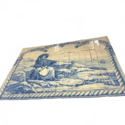 280 carreaux d'azulejos peints à la main / Henri le Navigateur par C. Constantia / Jorge Gardoso 1996 / Portugal