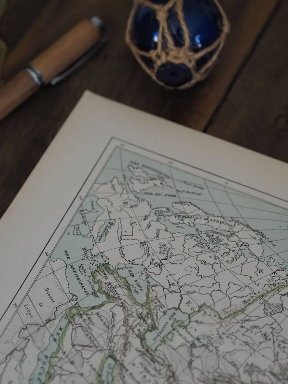 Carte ancienne de l’Asie 1887 – Carte géographique vintage