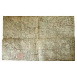Carte Ancienne État-Major 1912 - Paris Beauvais Soissons Montmirail