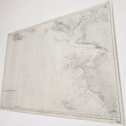 Carte côte ouest France de Belle île à l’île D’Yeu