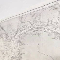 Carte côte ouest France de Belle île à l’île D’Yeu