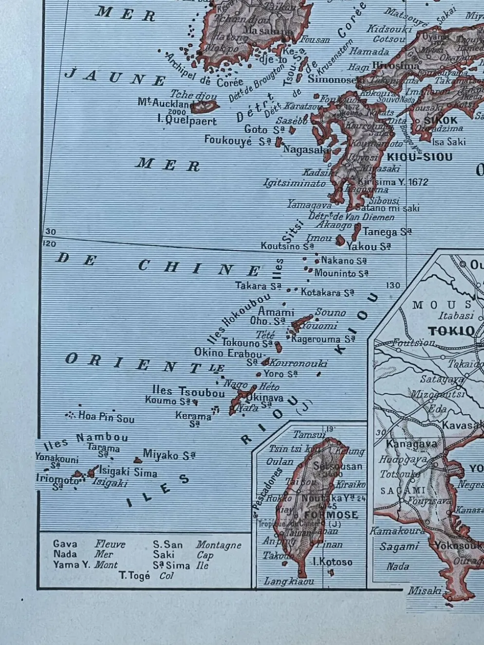 Carte Japon - 20x29cm