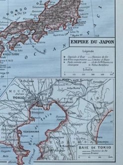 Carte Japon - 20x29cm