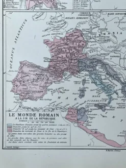 Carte originale Italie - 37x27cm - 1908