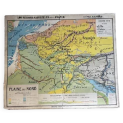 Carte scolaire Hatier - Plaines du Nord