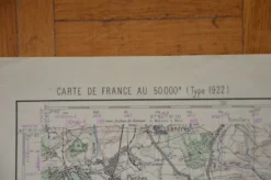 Carte vintage de Briey