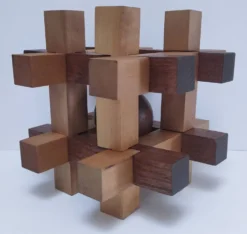 Casse-tête bois XL années 80