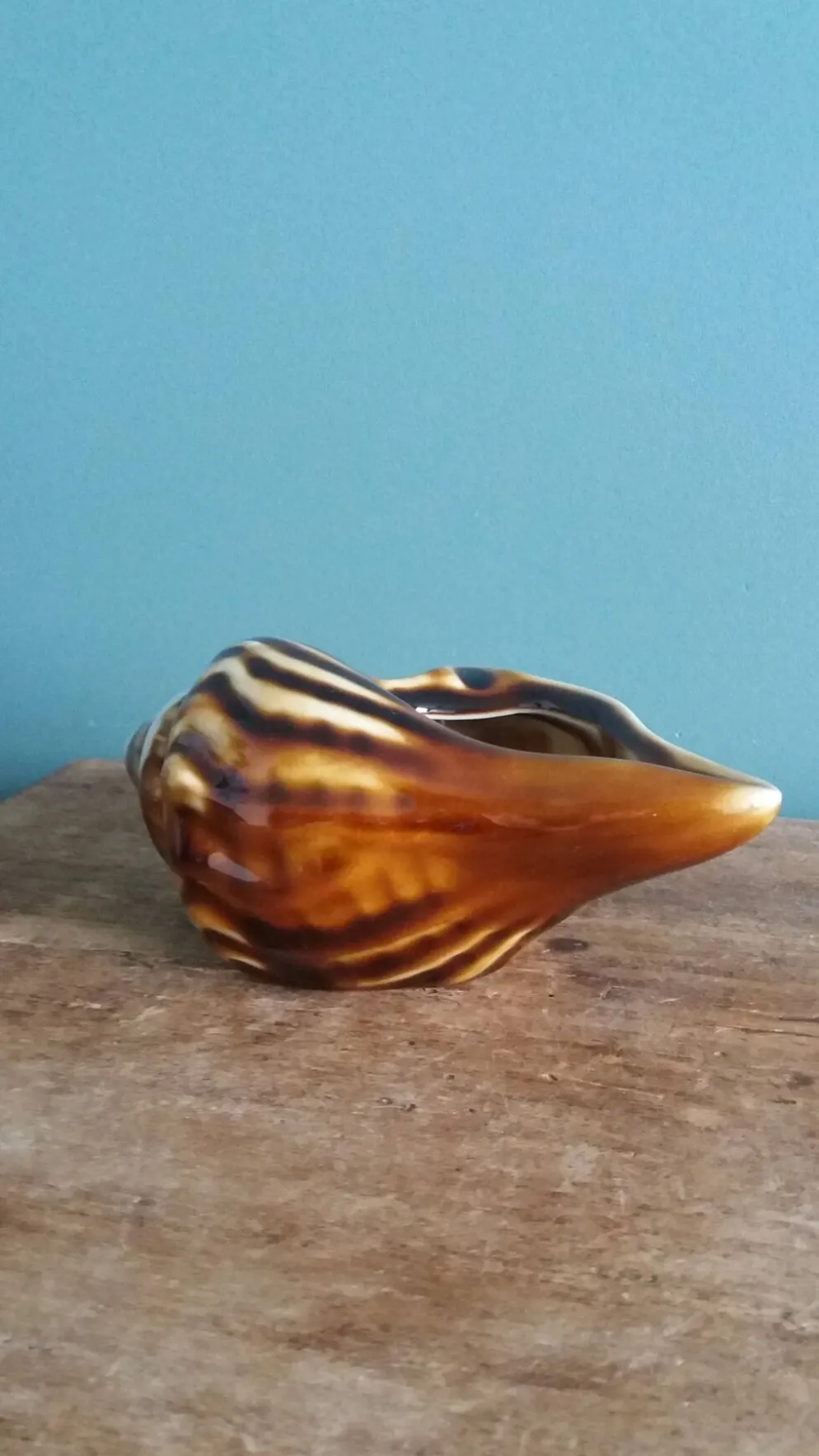 Cendrier coquillage en céramique