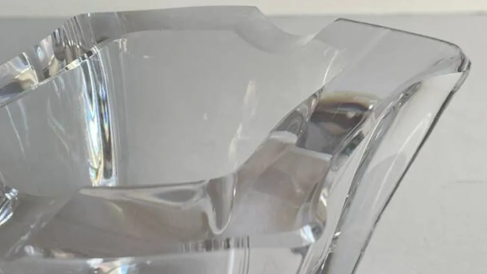 CENDRIER Cristal forme Libre VINTAGE