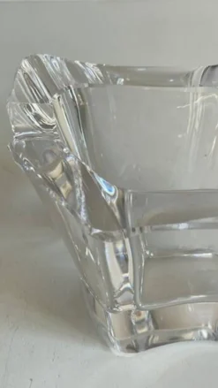CENDRIER Cristal forme Libre VINTAGE