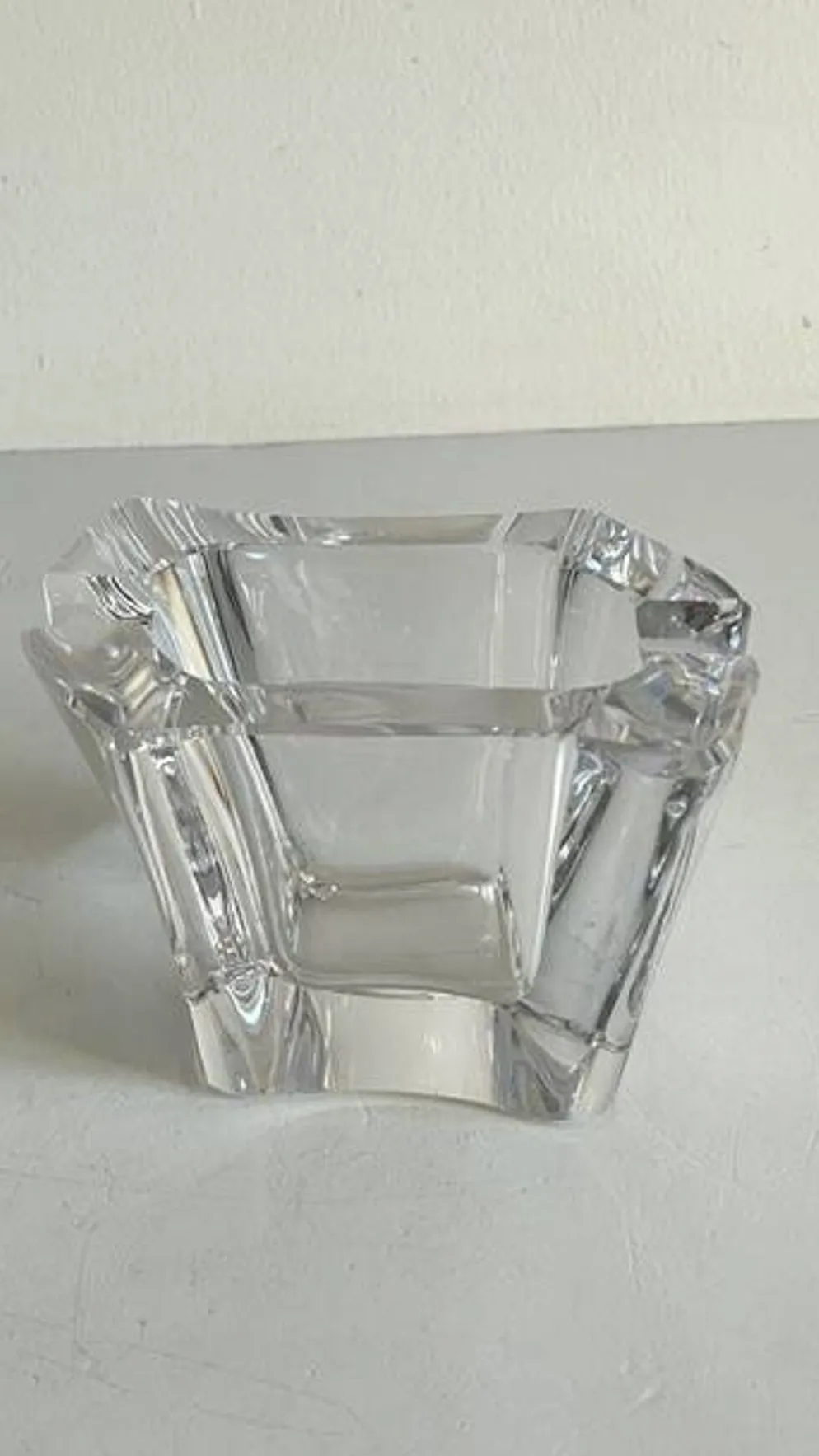 CENDRIER Cristal forme Libre VINTAGE