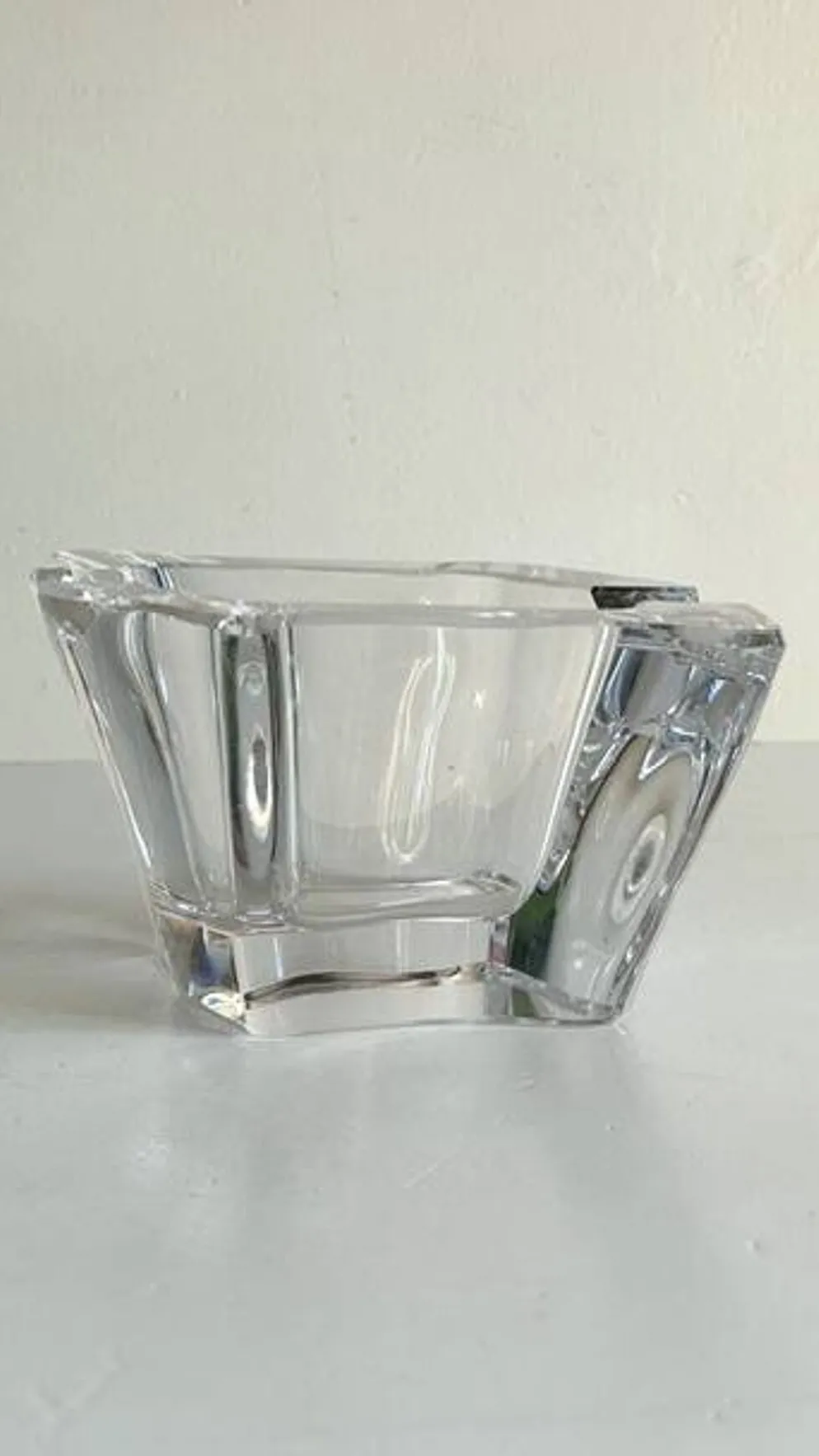 CENDRIER Cristal forme Libre VINTAGE