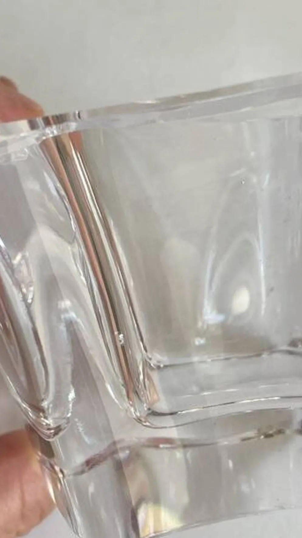 CENDRIER Cristal forme Libre VINTAGE