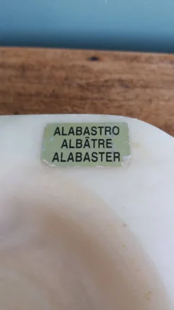 Cendrier en albâtre, Italie