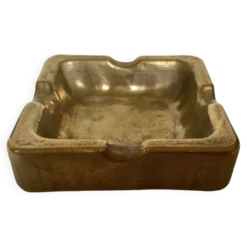 Cendrier en bronze martelé