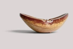 Cendrier en céramique Bertoncello Large ou Vide-Poche par Roberto Rigon, années 1970.