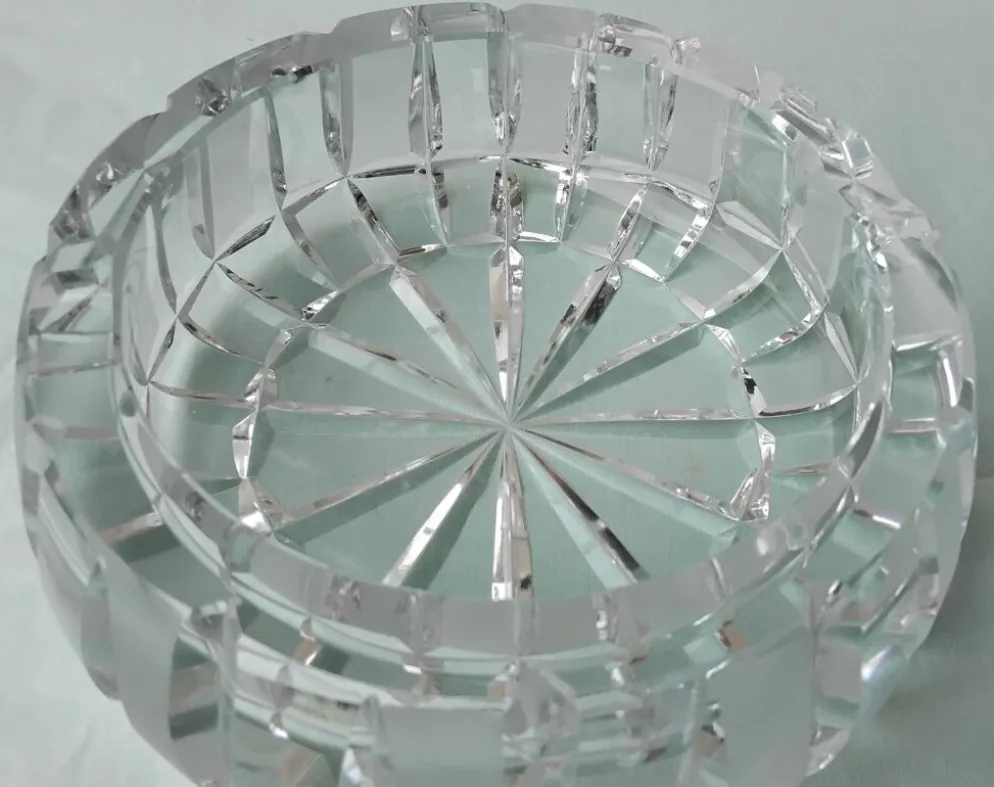 Cendrier en cristal