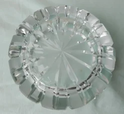 Cendrier en cristal