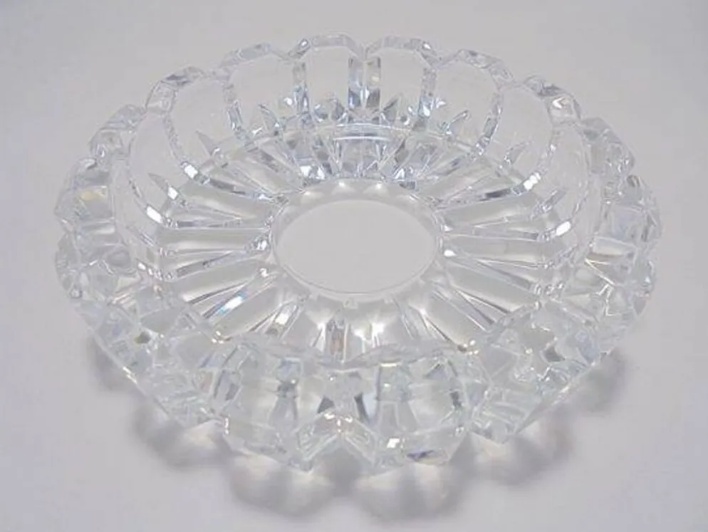 Cendrier en cristal