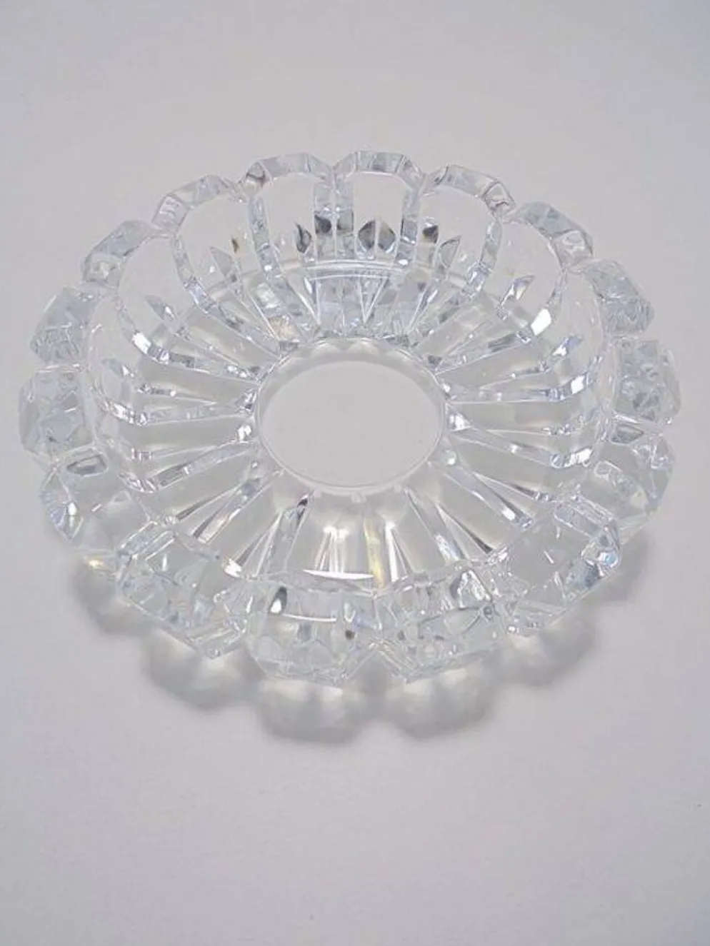 Cendrier en cristal